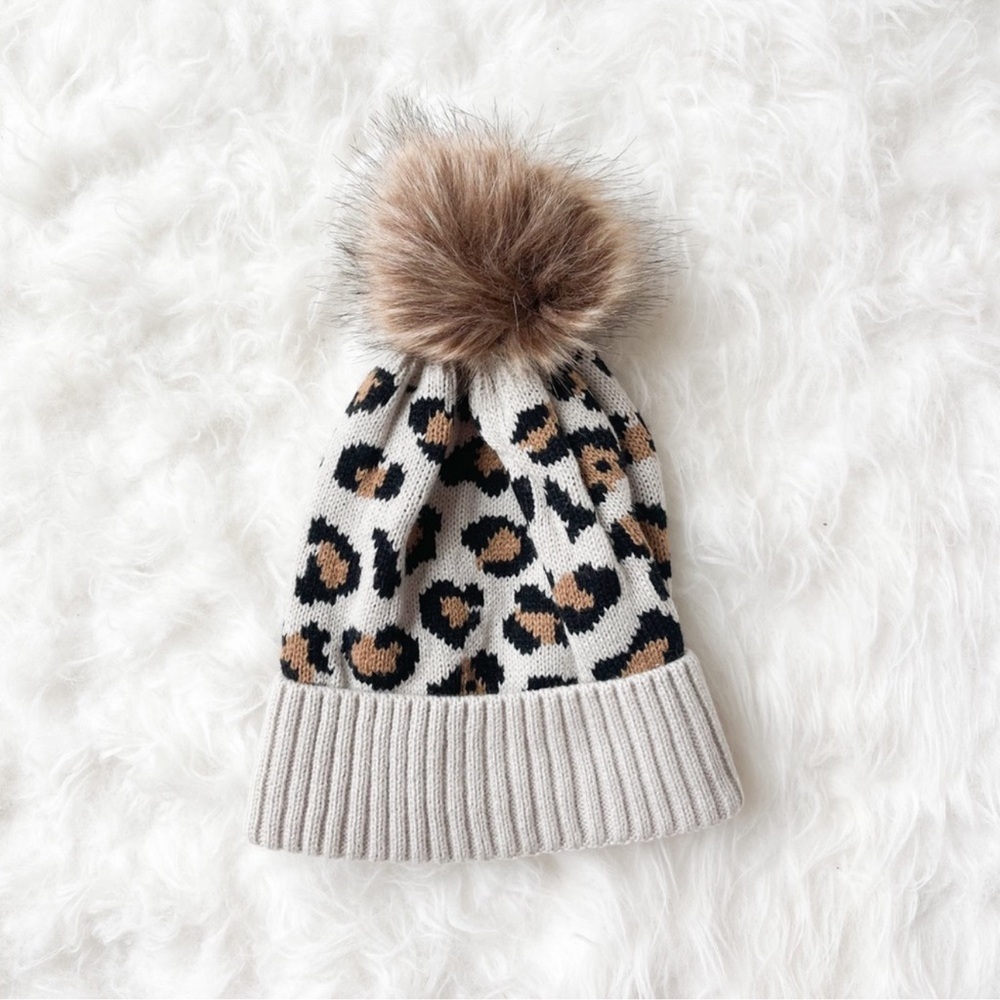 VICI leopard beanie